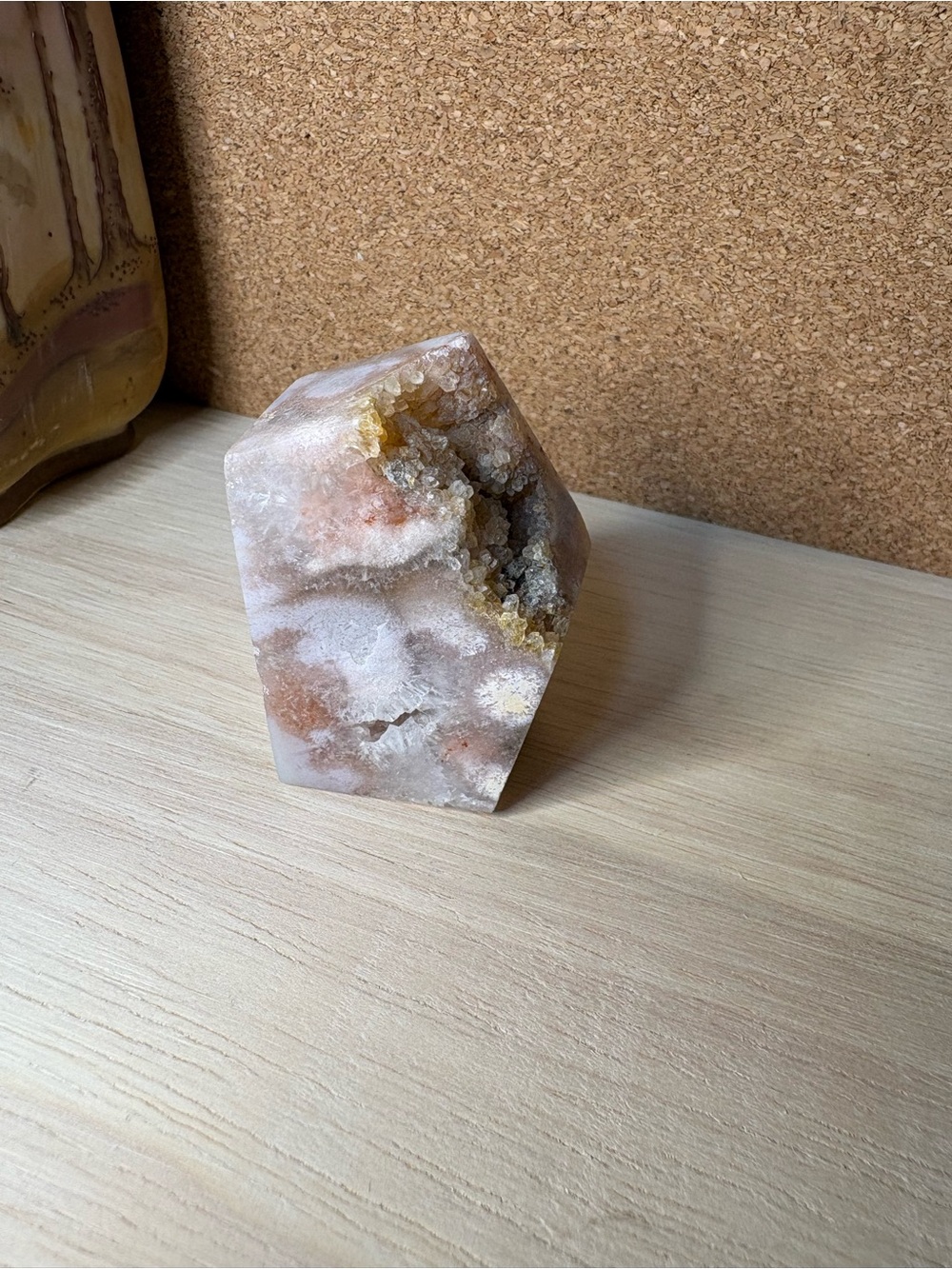 Flower Agate Free Form Crystal